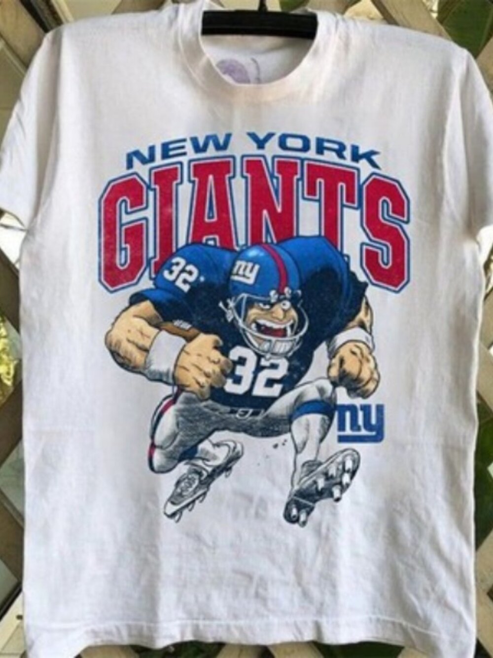 Vintage Style New York Giants NFL Graphic T-Shirt